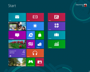 Windows 8开始界面